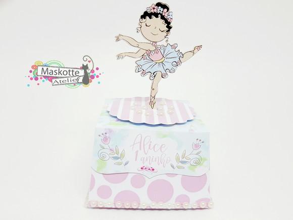 caixa trapézio bailarina
