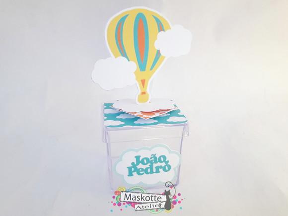 caixinha acrílica balão