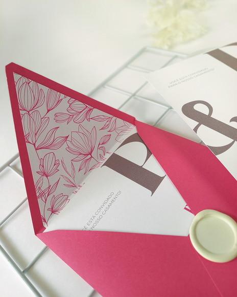 Convite de Casamento - Doralice
