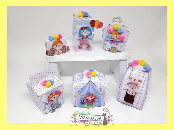 Kit Caixinhas Circo