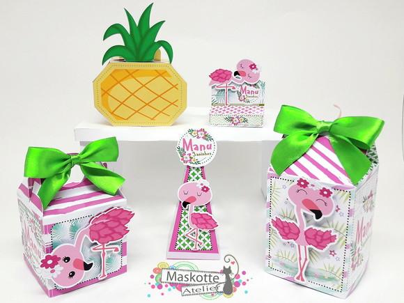 Kit Festa Flamingo Cute