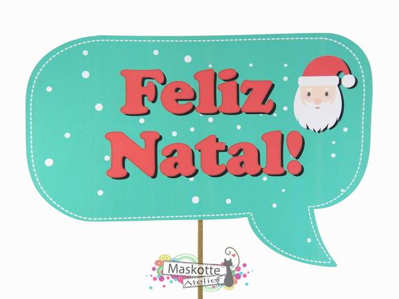 Kit Placas Divertidas para o Natal