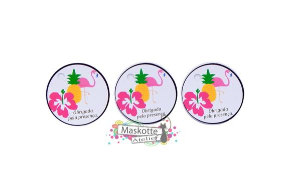 Tag agradecimento Tropical