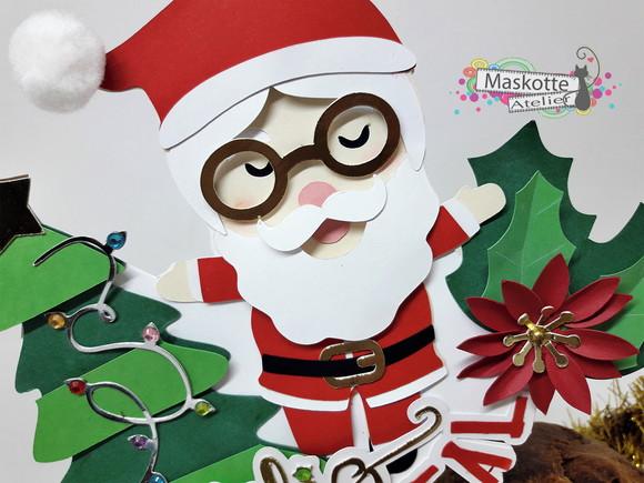 Topo de bolo natal