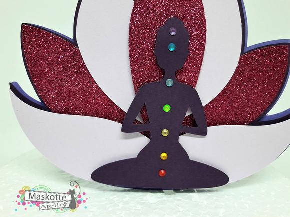 Topo de bolo yoga