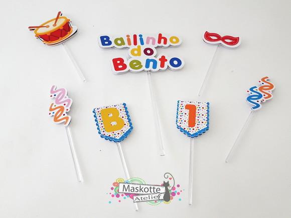 Topper tema carnaval
