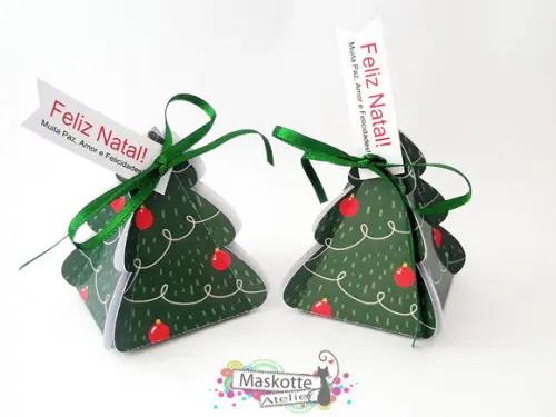 Caixa Arvore de Natal