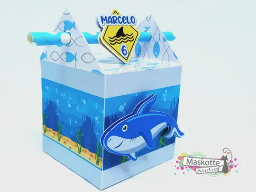 Caixa Canudo Tubarão