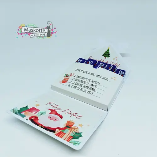 Caixa Cartinha Natal