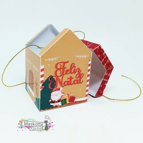 Caixa Casinha Natal