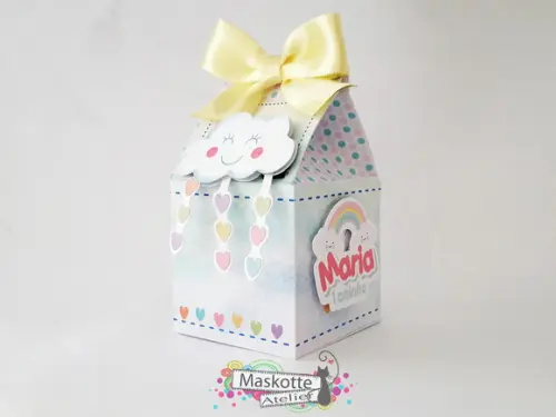 Caixa milk Chuva de amor