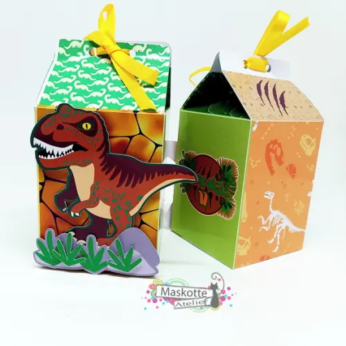 Caixa Milk Dinossauro