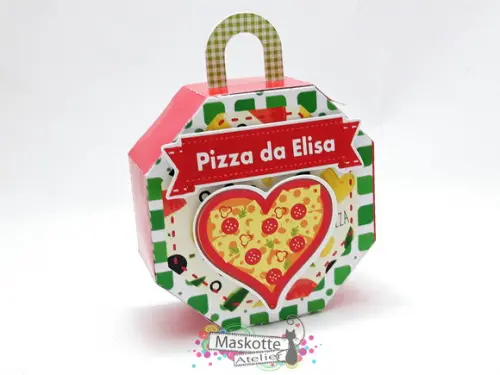 Caixa Oitavada Pizza