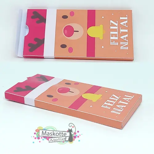 Caixa para Barra de Chocolate Rena