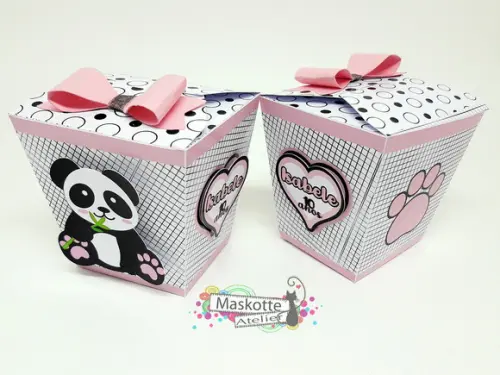 Caixa sushi panda