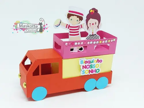 Caixa Trio Elétrico Carnaval