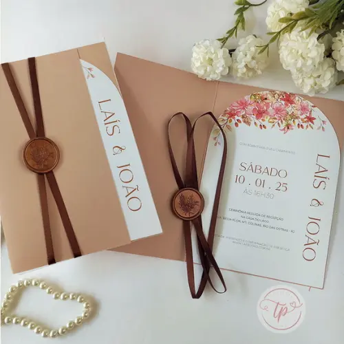 Convite de Casamento - Penelope