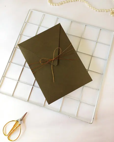 Convite de Casamento. - Olivia Fio Dourado