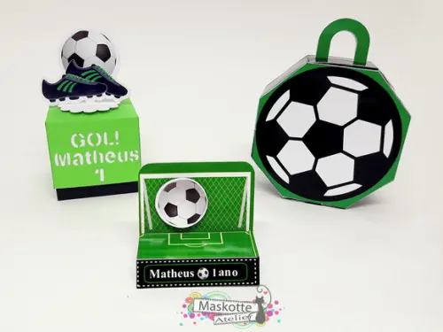 Kit Caixinhas Futebol