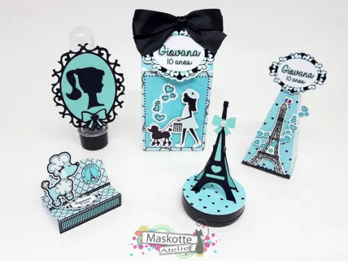 Kit Caixinhas Paris