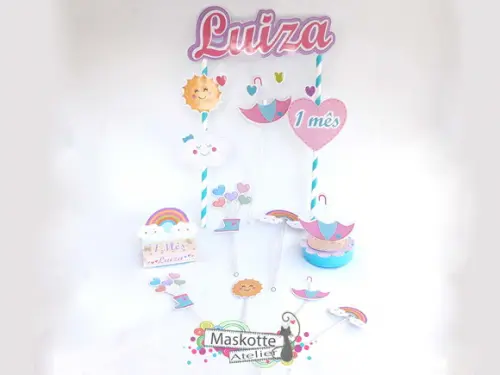 Kit festa - Chuva de amor