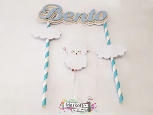 Topo de bolo Batizado