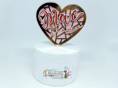 Topo de bolo dia das mães
