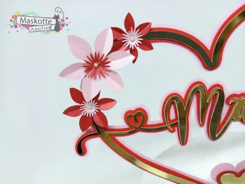 Topo de bolo dia das mães