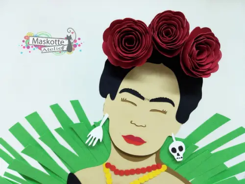 Topo de bolo Frida