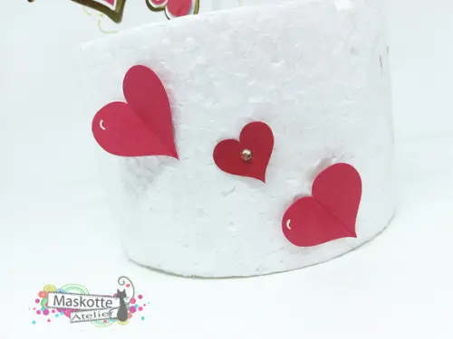 Topo de bolo love dia dos namorados