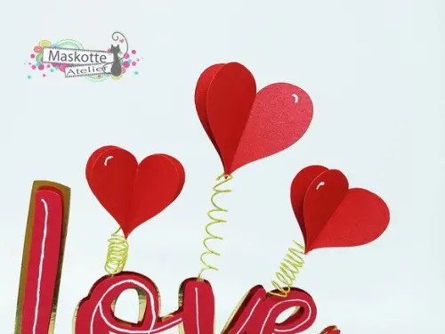Topo de bolo love dia dos namorados