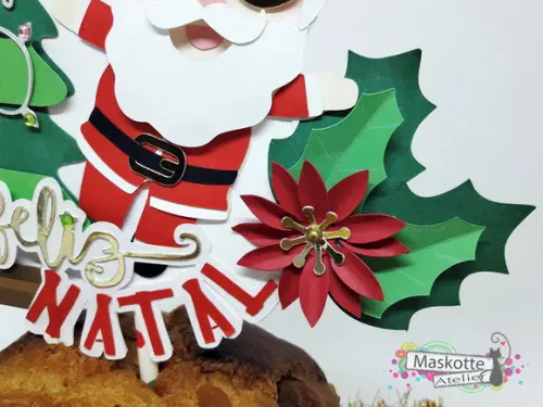 Topo de bolo natal