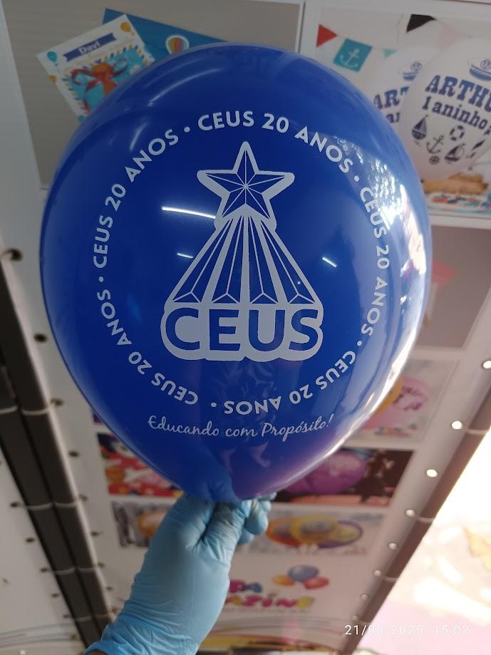 500 Balões Personalizados com Logo da Sua Empresa