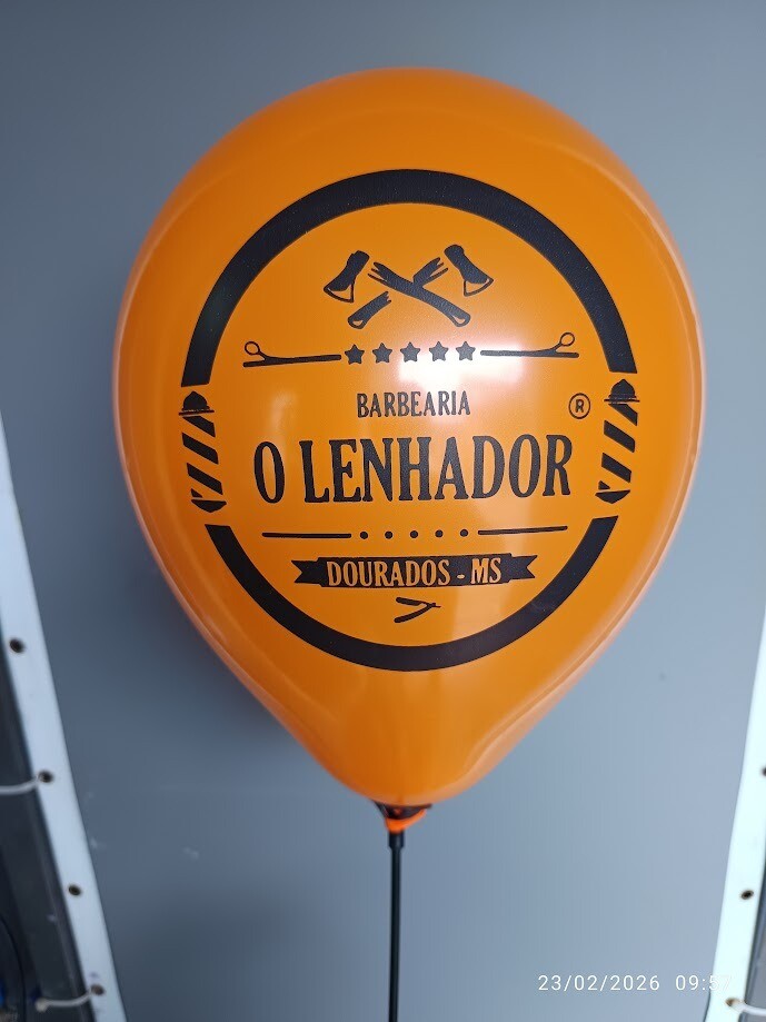 100 Balões Personalizados TEMA DA SUA FESTA