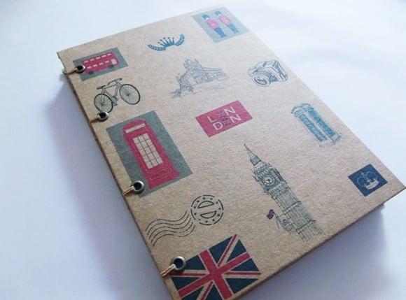 Agenda, Diário ou Caderno Inglaterra