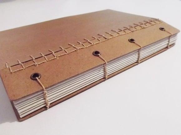 Caderno Artesanal Rústico