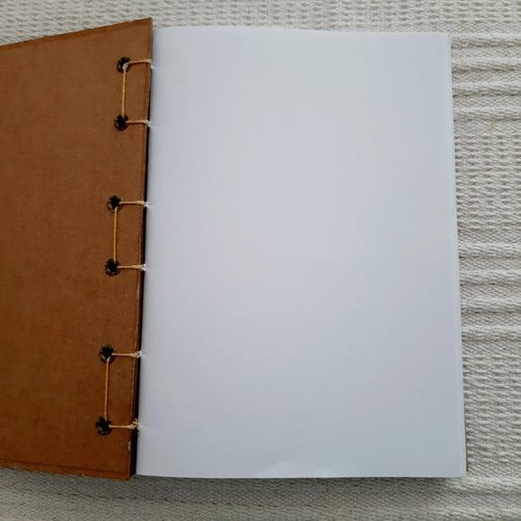 Caderno Artesanal Rústico | Exemplar Exclusivo