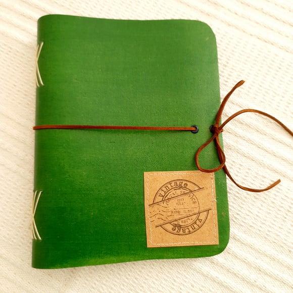 Diário/caderno em Recouro Verde