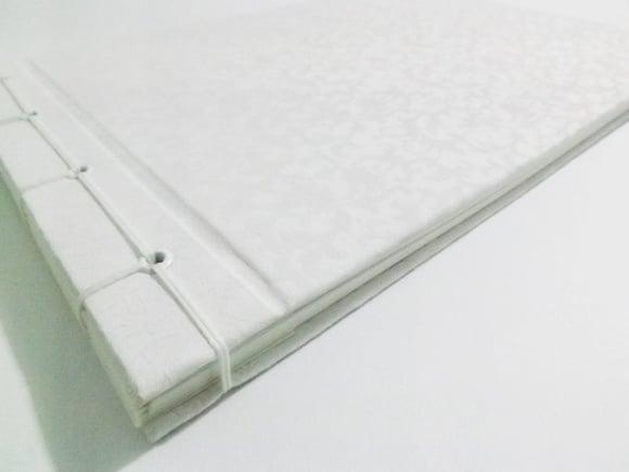 Livro de assinatura para foto na capa