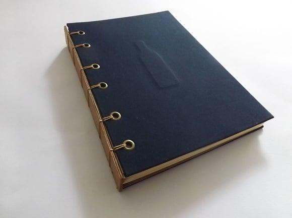 Livro do Vinho para Rótulos e Anotações