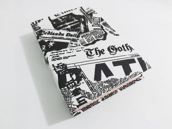 Mini álbum de fotos jornal