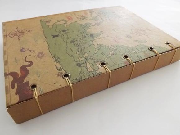 Agenda, Diário ou Caderno de Viagem Mapa