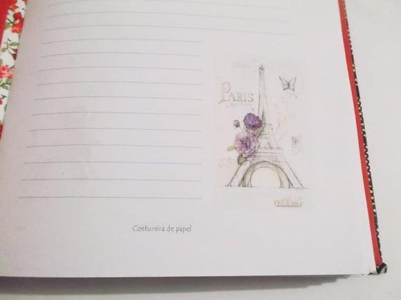 Caderno sem Pauta Tema Paris