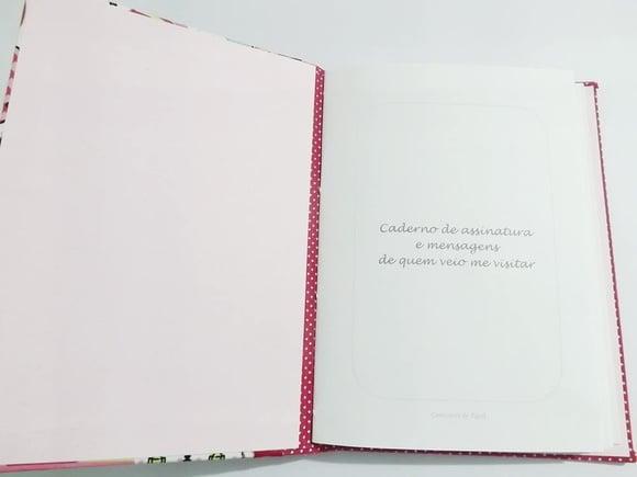 Livro de Mensagem de Maternidade