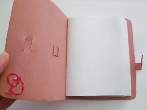 Agenda personalizada recouro rosa