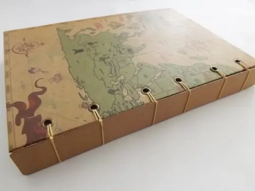 Agenda, Diário ou Caderno de Viagem Mapa
