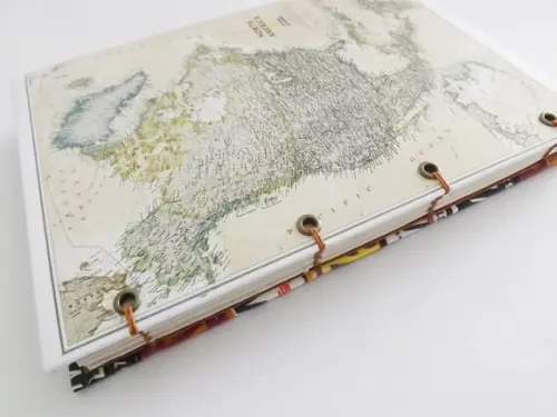 Agenda, Diário ou Caderno Mapa América 2