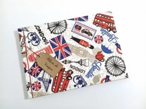 Álbum de fotos 20x30 cm tema Londres