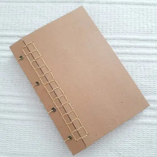 Caderno Artesanal Rústico