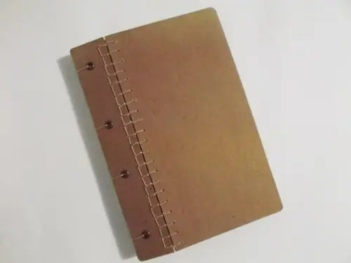 Caderno Artesanal Rústico